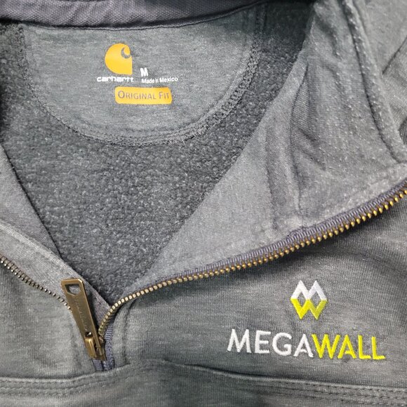 Carhartt Hoodie with customized company name Size Medium - Picture 3 of 4